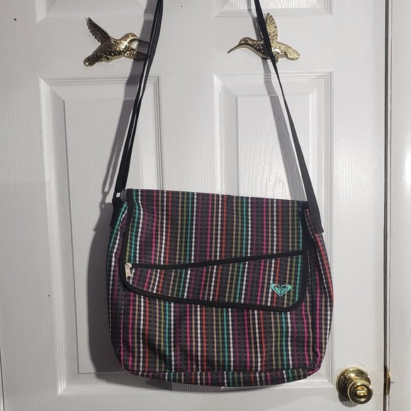 Roxy Bags Roxy Rainbow Gingham Messenger Bag Poshmark